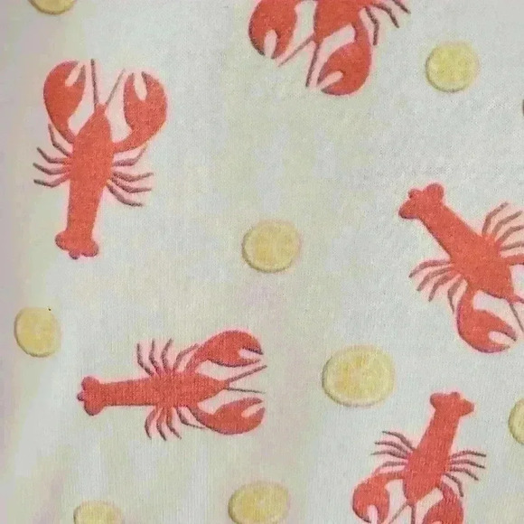 2For$40.Thomson & Richards London premium lobsters  and lemons tshirt size med. - Picture 2 of 10